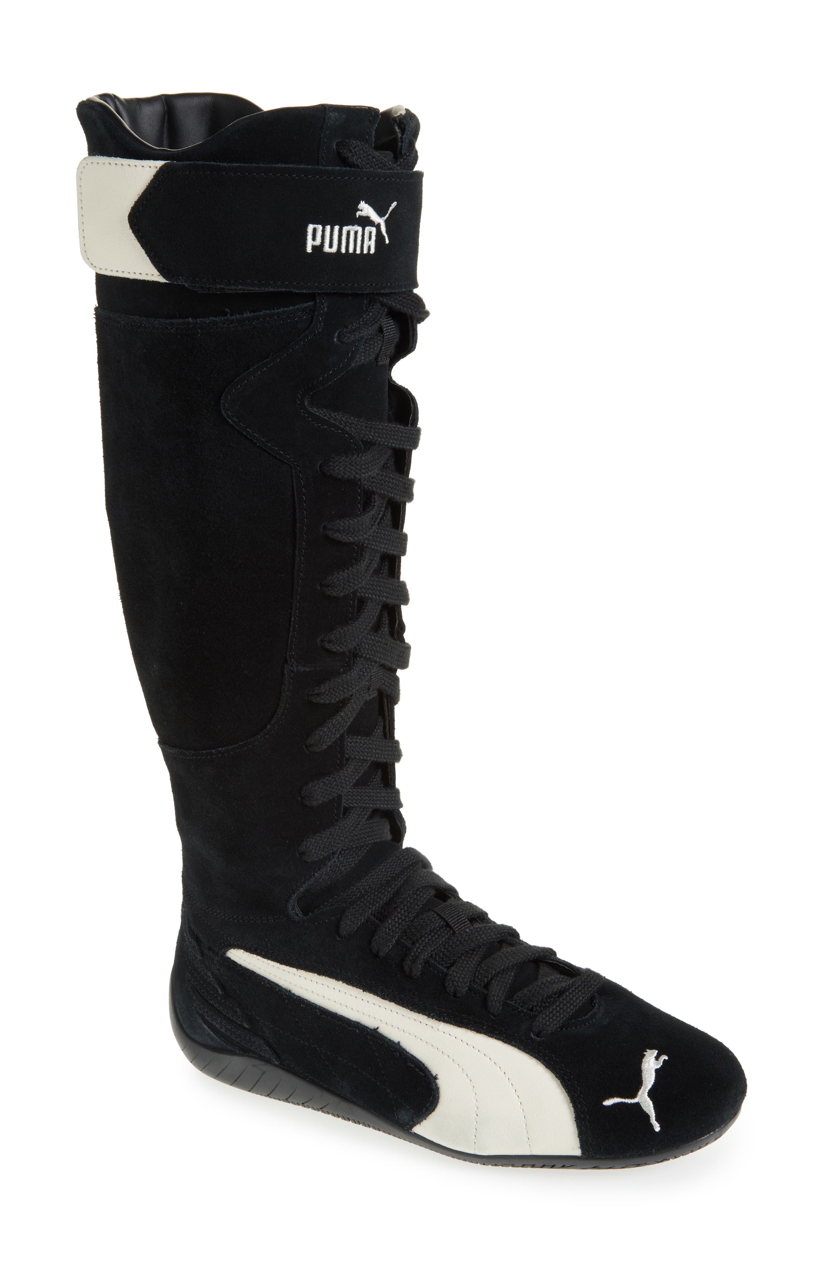 PUMA Speedcat Sneaker Boot, Main, color, Puma Black/ Frosted Ivory