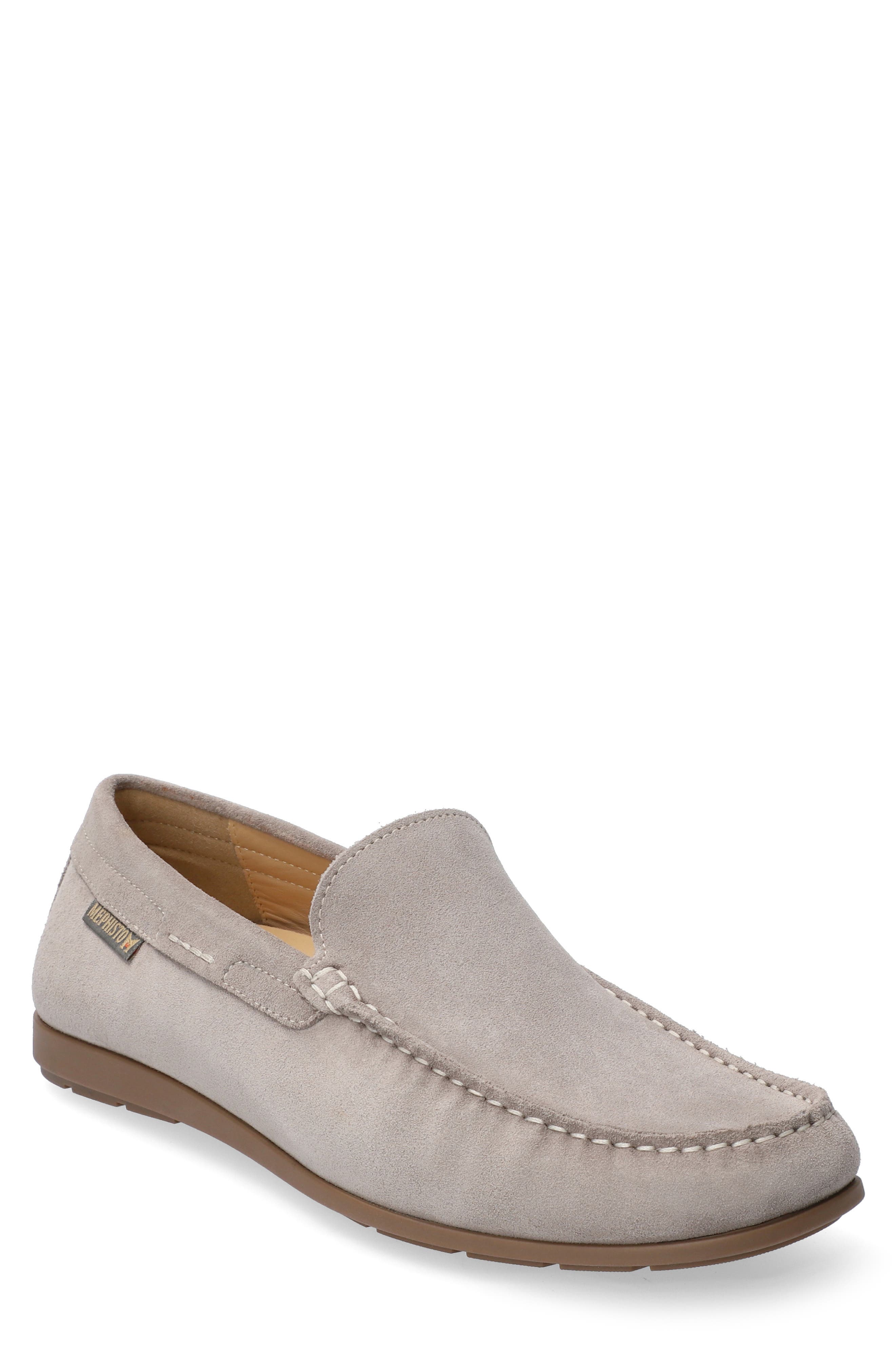 Mephisto 'Algoras' Slip-On, Main, color, Warm Grey