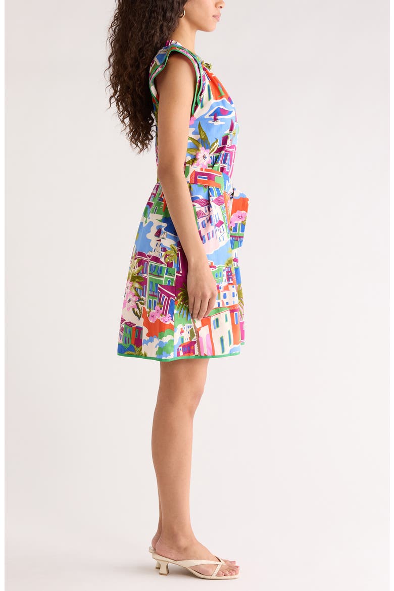 Punta Alta Olera Shift Dress, Alternate, color, CREAM-BLUE-MULTI