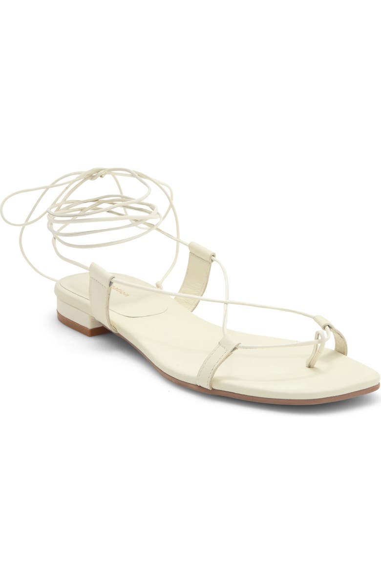 Reformation Alize Lace-Up Sandal, Main, color,