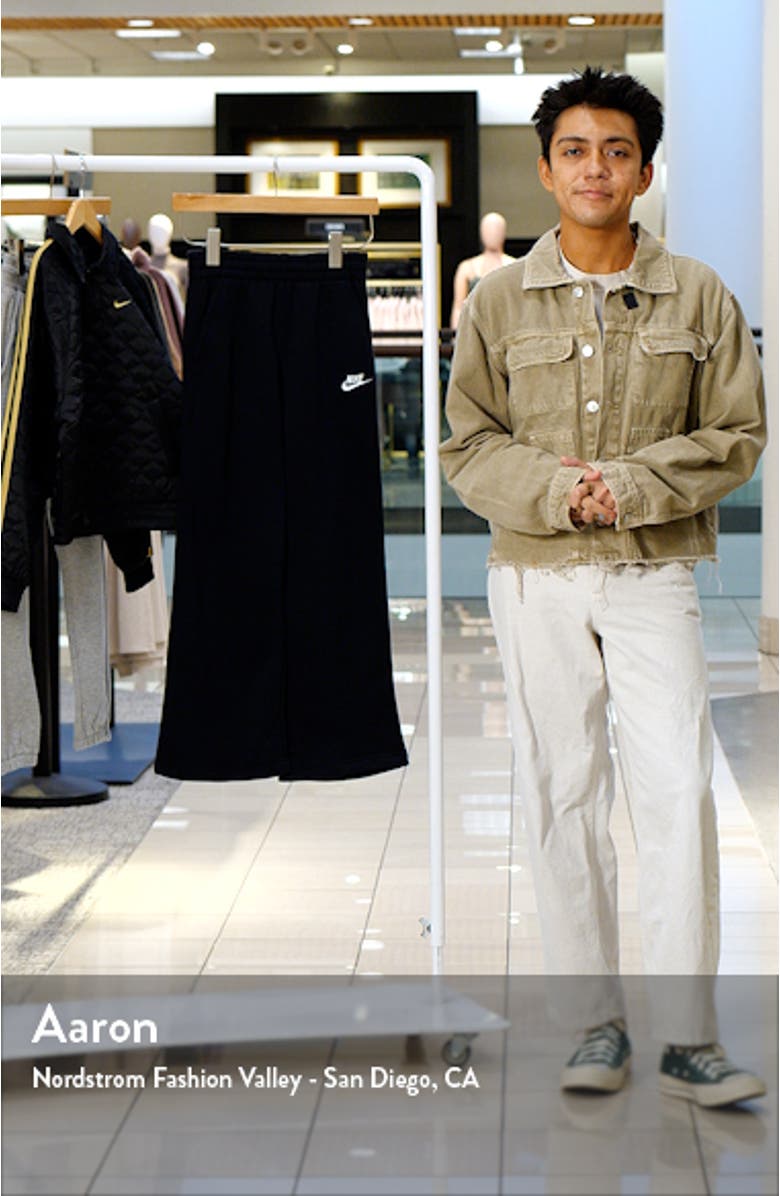 Kids' Sportswear Club Fleece Wide Leg Sweatpants, sales video thumbnail