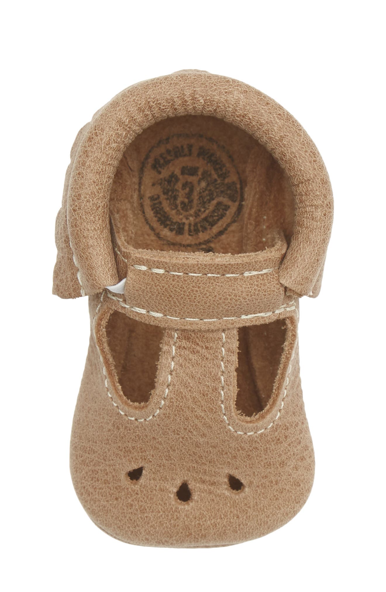 Kids' Mary Jane Baby Shoe, Alternate, color, WEATHERED BROWN