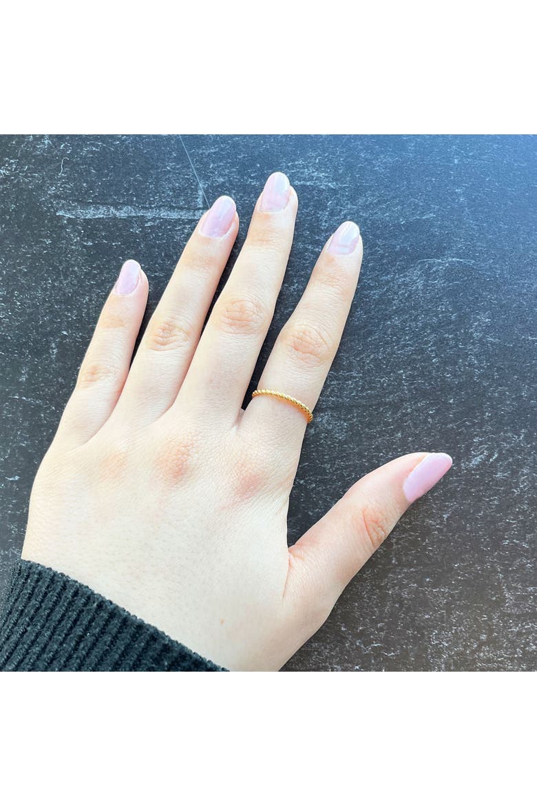 Twisted Gold Band, Alternate, color, Yellow Gold