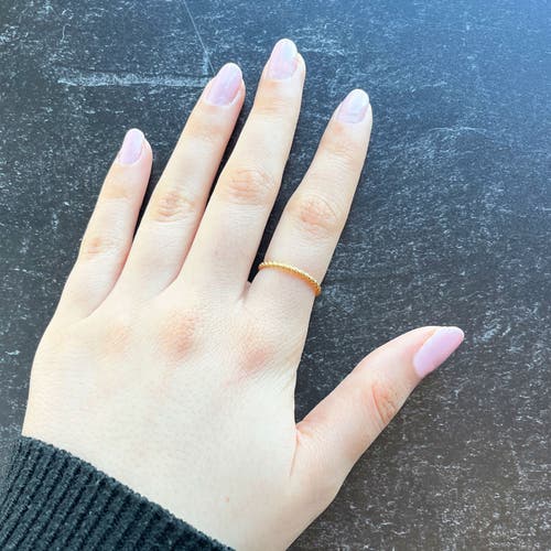 The Lovery Fine Jewelry Twisted Gold Band In Gold