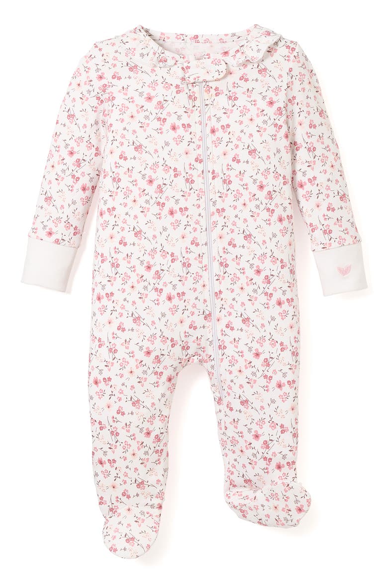 Dorset Floral Pima Romper, Main, color, PINK
