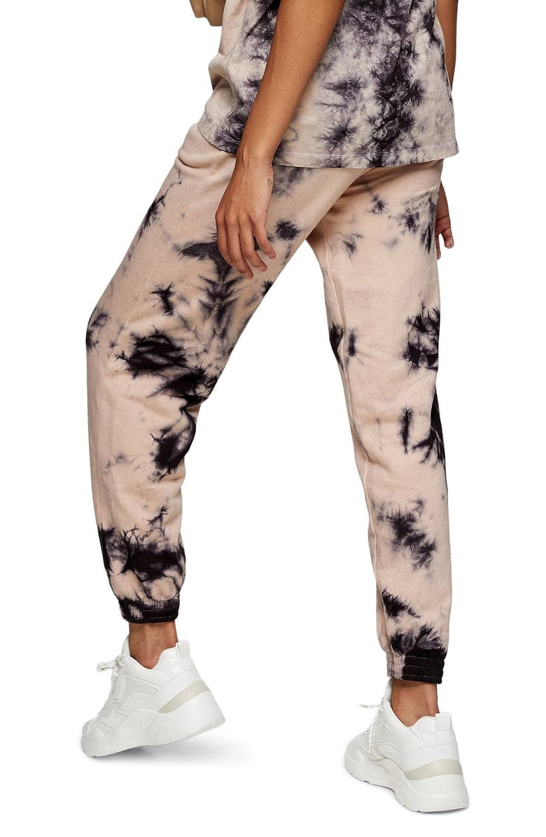 Topshop Tie Dye Joggers, Alternate, color,