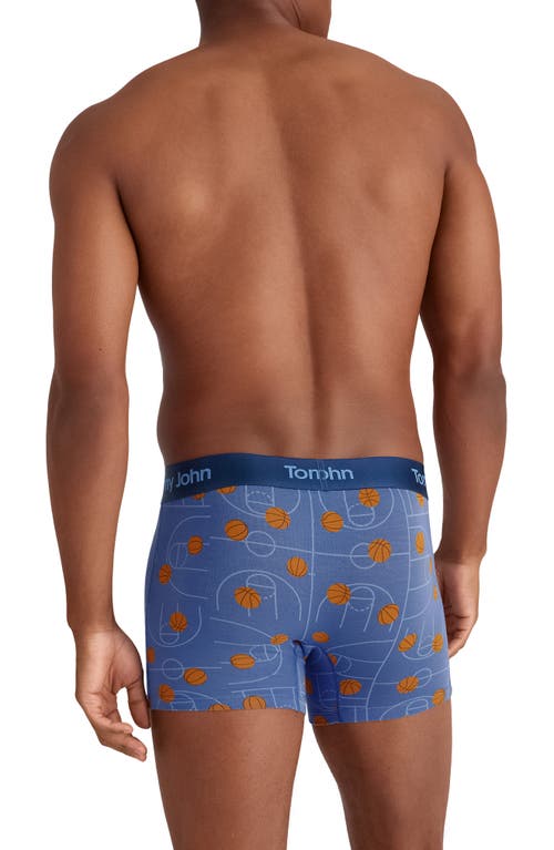 Tommy John Second Skin 6-inch Boxer Briefs In Slam Dunk Dress Blues