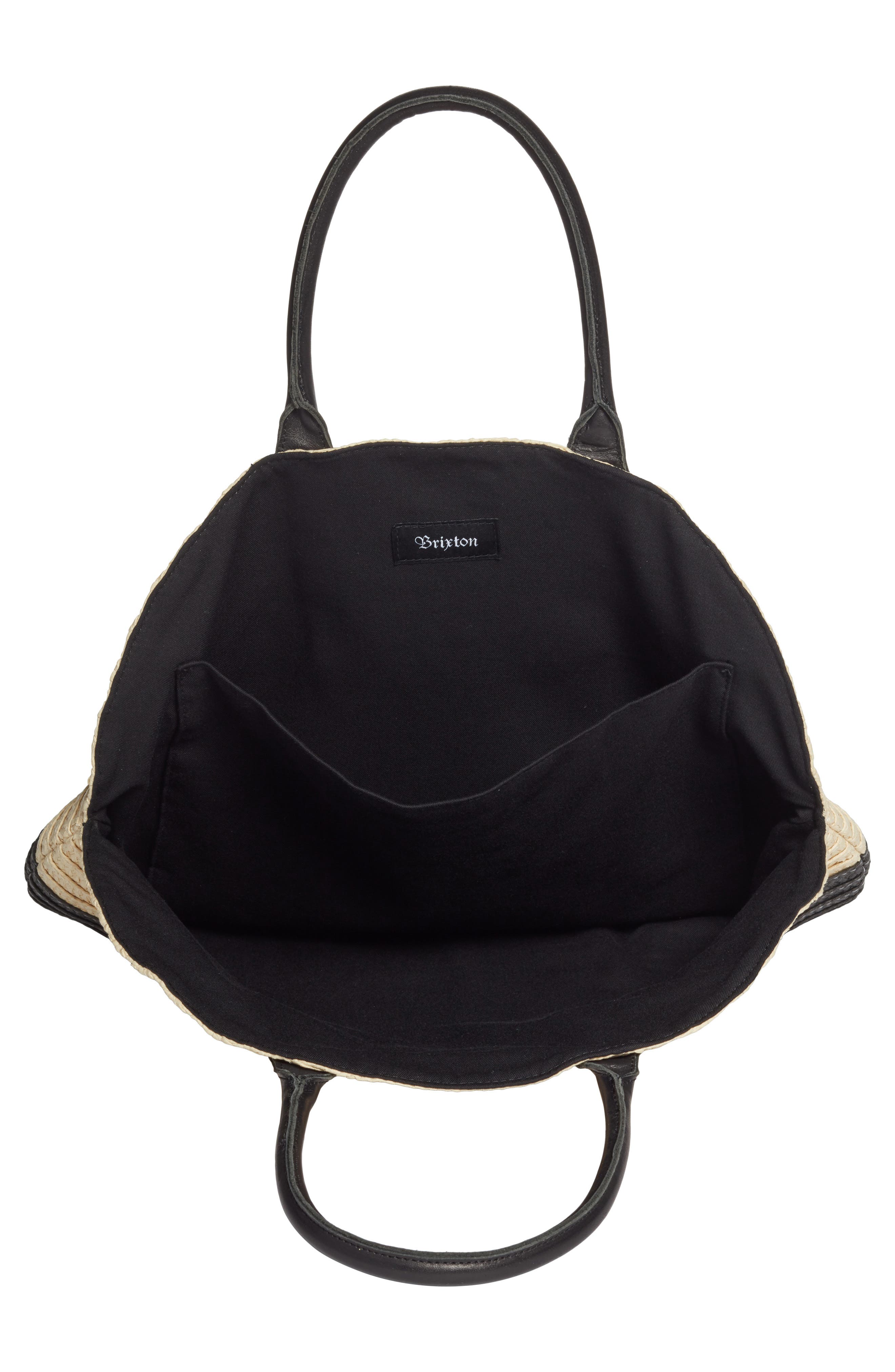 Brixton Amalie Straw Circle Tote, Alternate, color, 