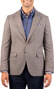 TailorByrd Gingham Textured Sport Coat