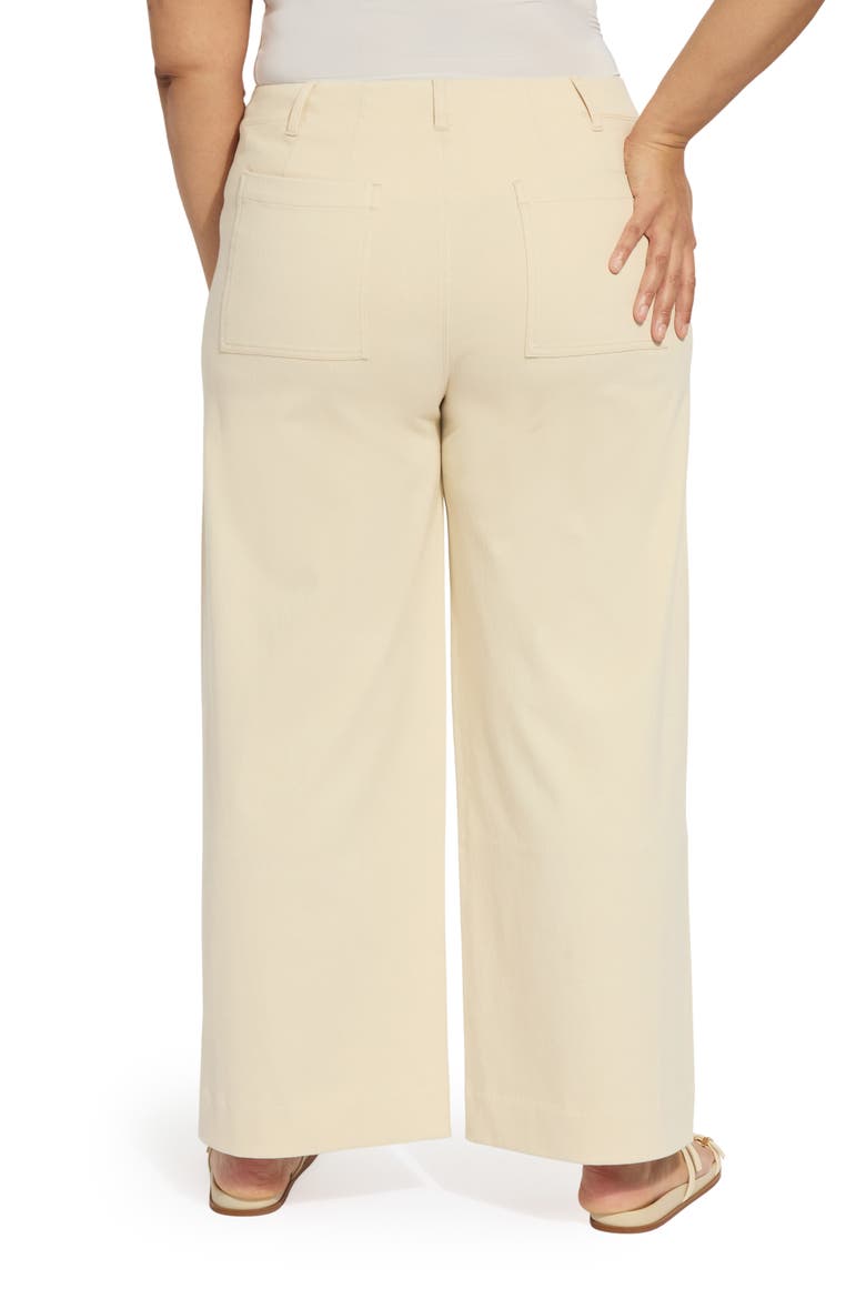 Nova Pintuck Pull-On Wide Leg Pants, Alternate, color, COCO CLAY