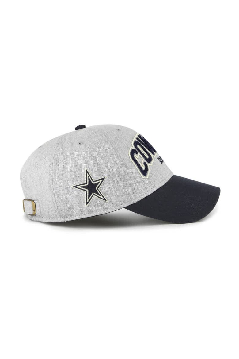 Men's '47 Heather Gray Dallas Cowboys Standish MVP Adjustable Hat, Alternate, color, Heather Gray