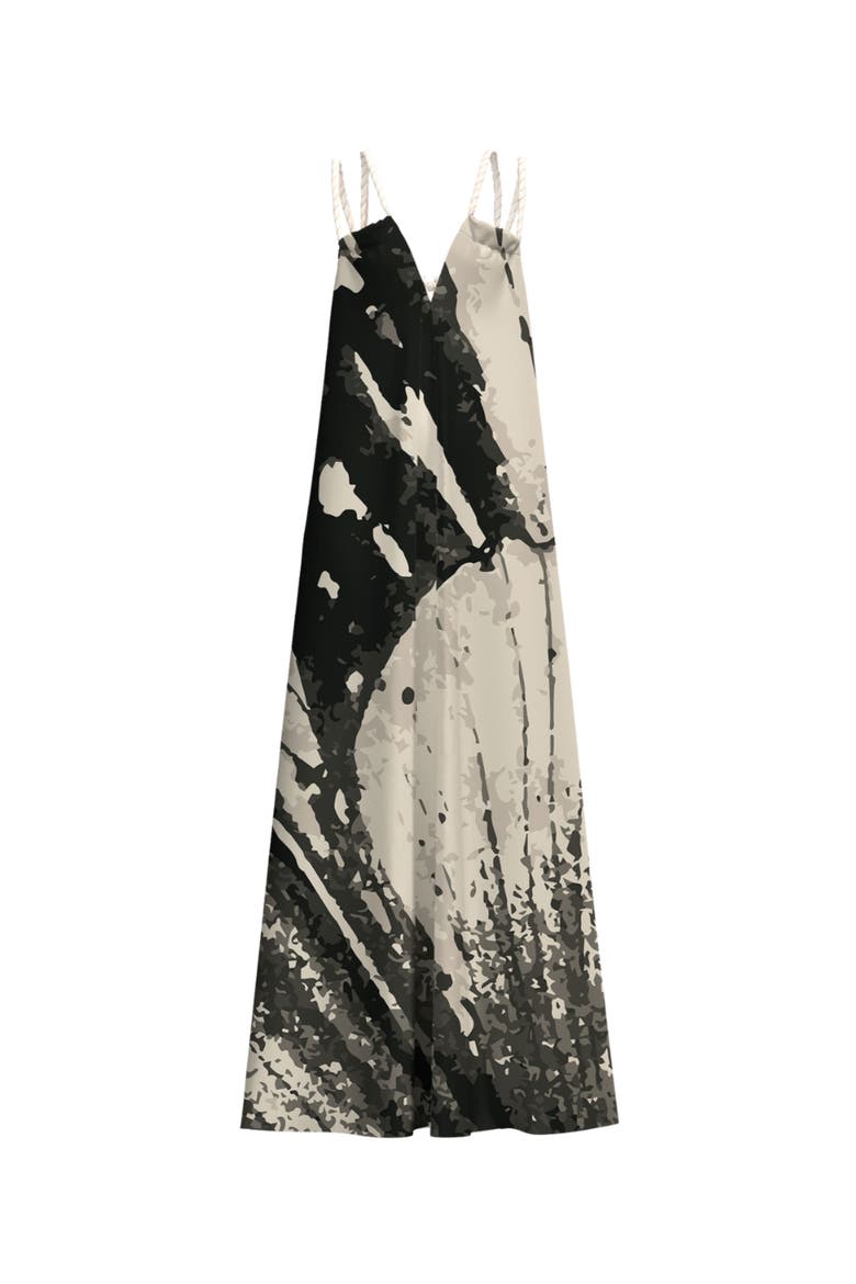 Jwana Castle Hill Rope Dress, Alternate, color, Castle Hill Noir