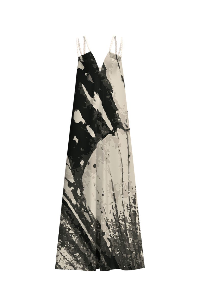 DIARRABLU Jwana Castle Hill Rope Dress, Alternate, color, Castle Hill Noir