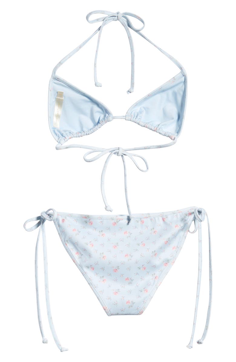 LoveShackFancy Kids' Dannie 2-Piece Bikini, Alternate, color, Chapparal Blue