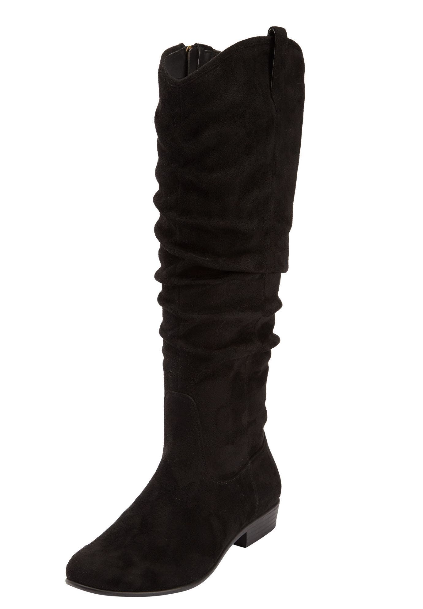 Comfortview The Roderick Tall Wide Calf Boot, Main, color, Black
