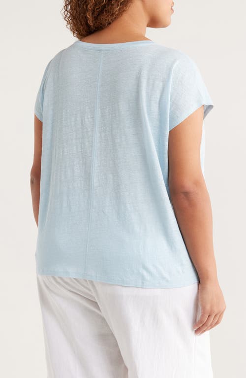 Eileen Fisher V-neck Organic Linen T-shirt