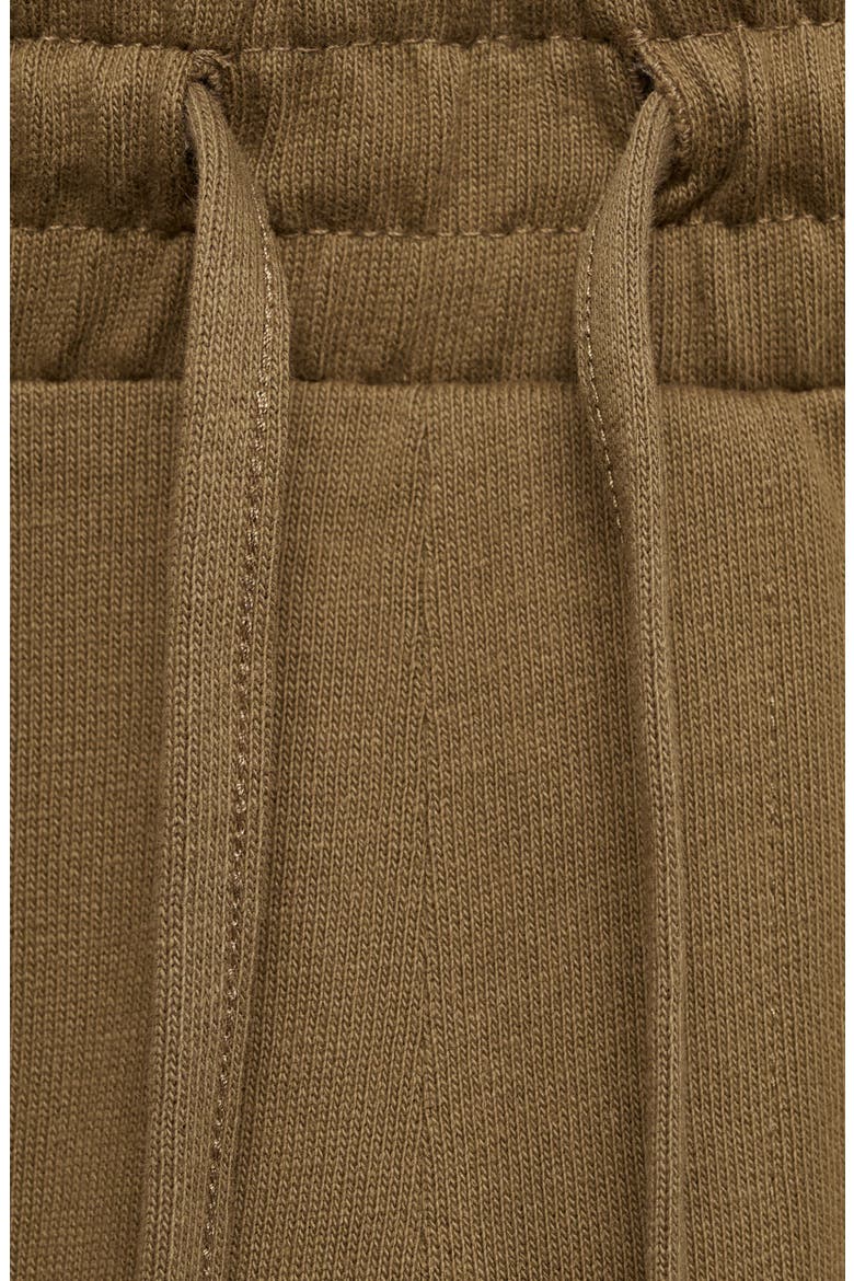 Drawstring Cotton Bermuda Short, Alternate, color, KHAKI GREEN