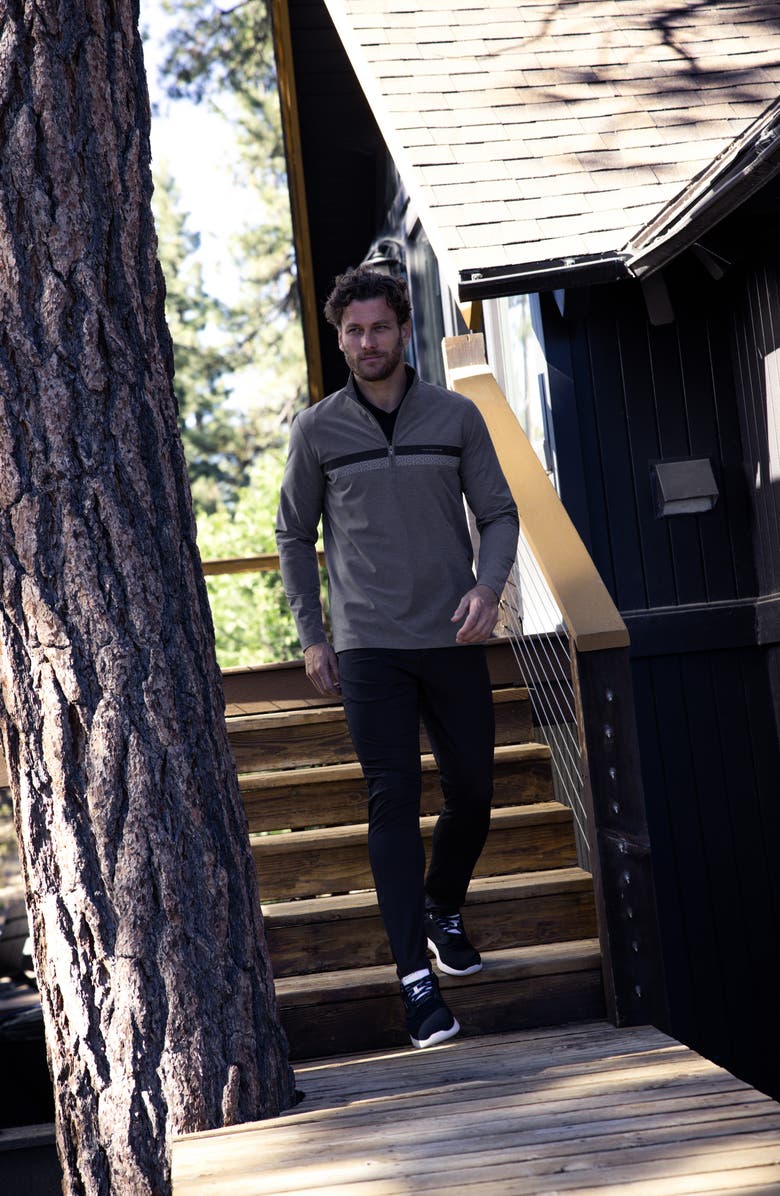 TravisMathew Sit & Sip Half Zip Pullover, Alternate, color, 