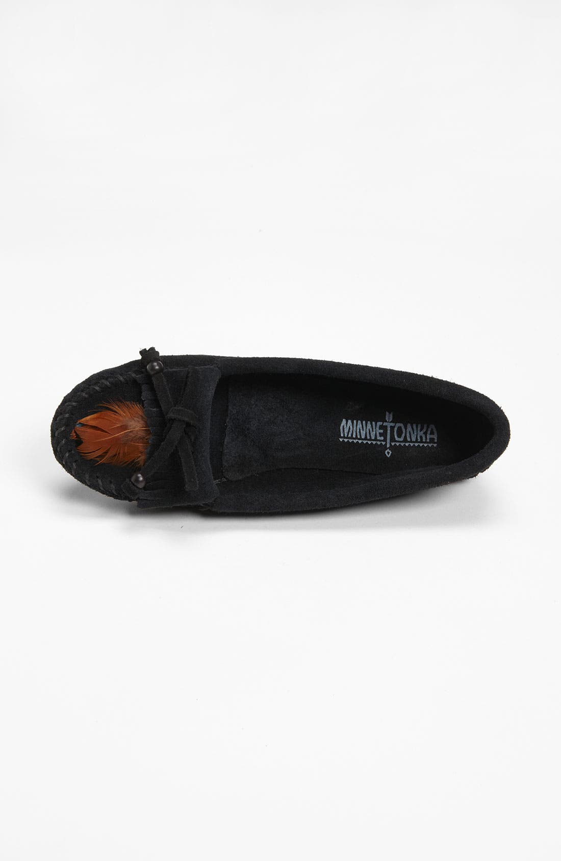 Minnetonka 'Feather' Moccasin, Alternate, color, 