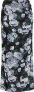 Stella McCartney Bunch of Roses Mesh Midi Skirt