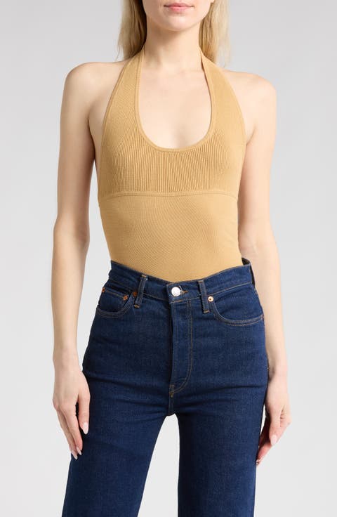 Scoop Halter Top