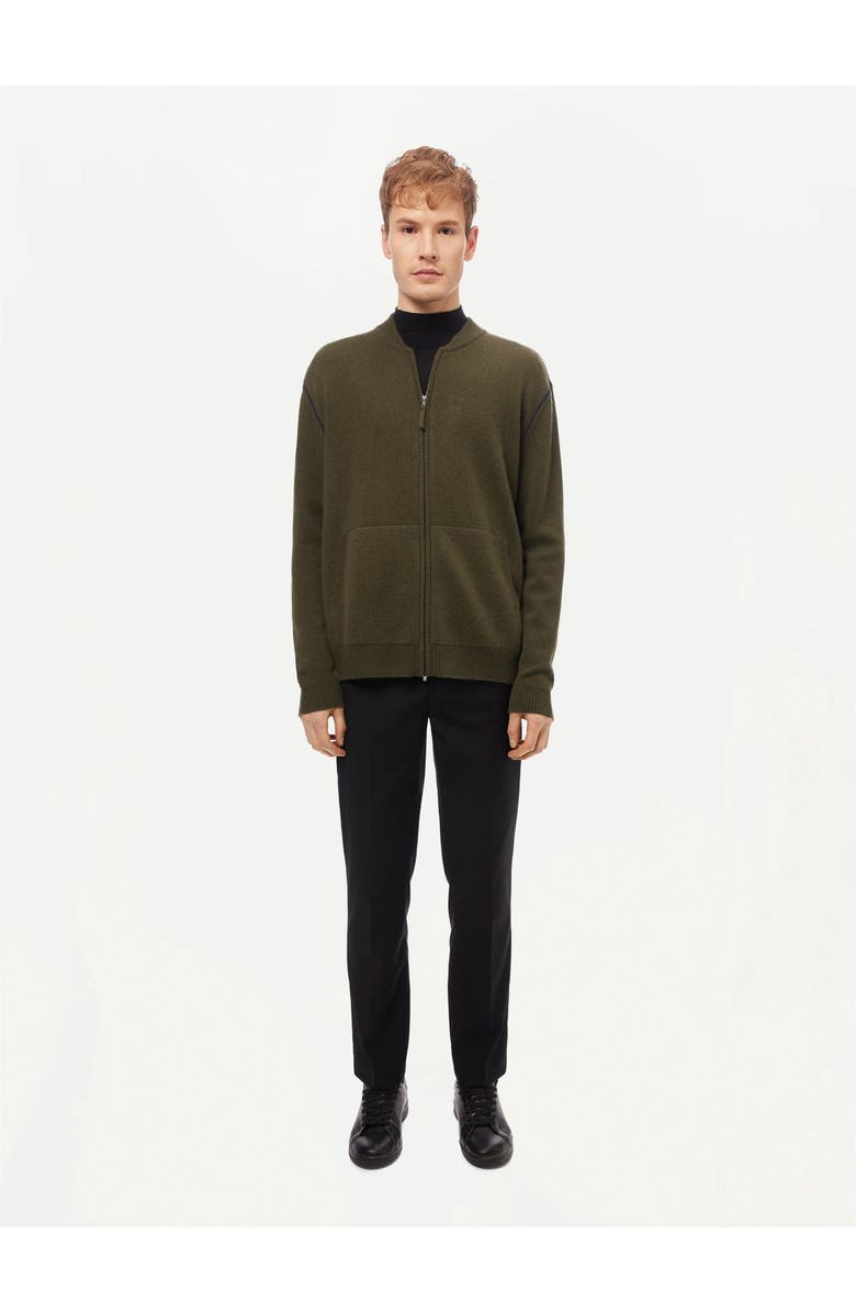 Gobi Cashmere Men's Cashmere Jacket with Zip Closure, Alternate, color,