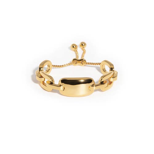 Zarux Modern Day Bracelet In Gold