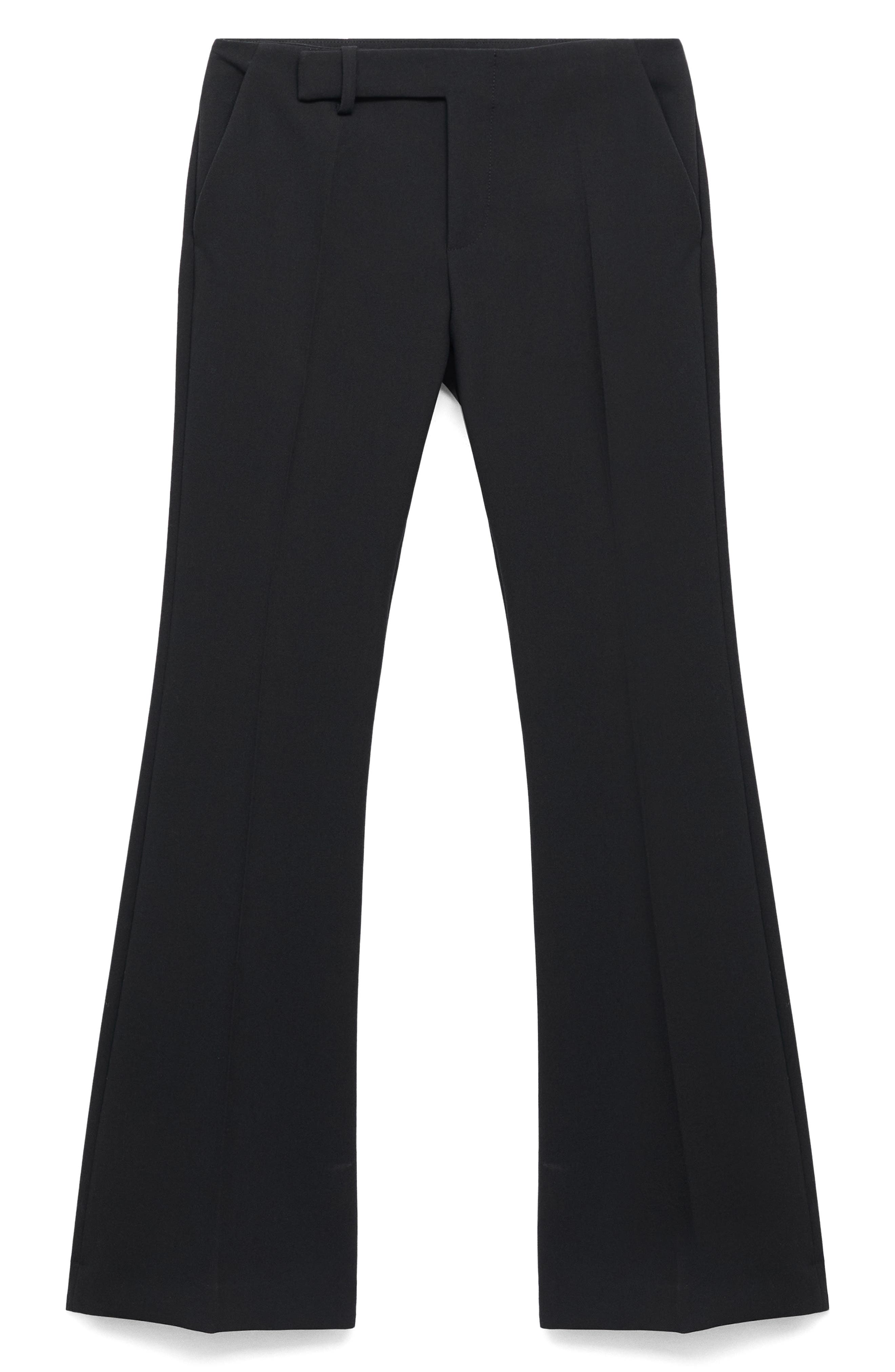 MANGO Flare Leg Pants