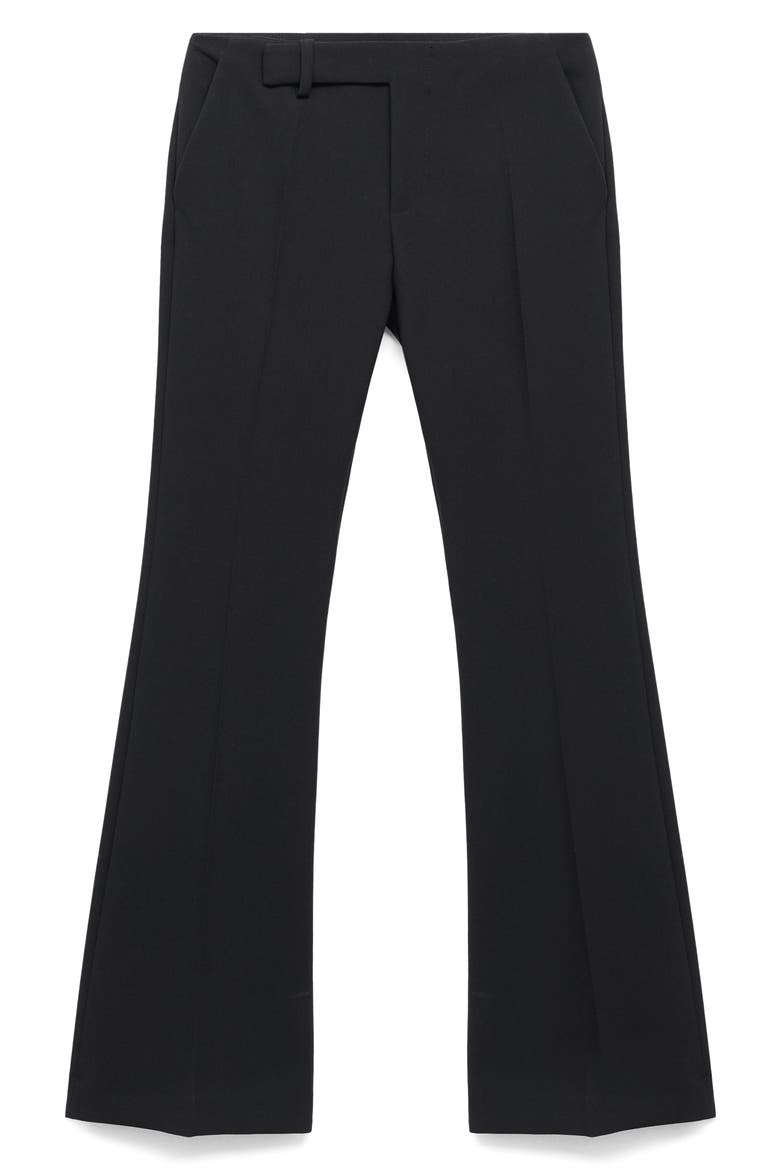 Flare Leg Pants, Main, color, BLACK