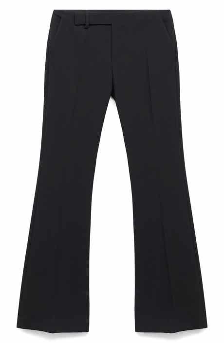 MANGO Flare Leg Pants
