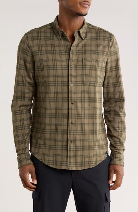 Hardy Check Flannel Button-Up Shirt