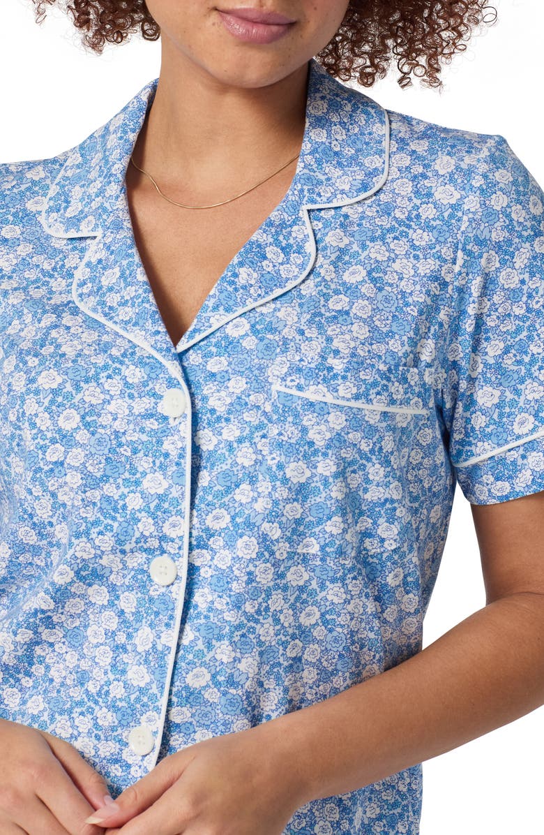 BedHead Pajamas Stretch Cotton Pajamas, Alternate, color, Something Blue