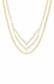 OLIVIA WELLES Luana Crystal Necklace