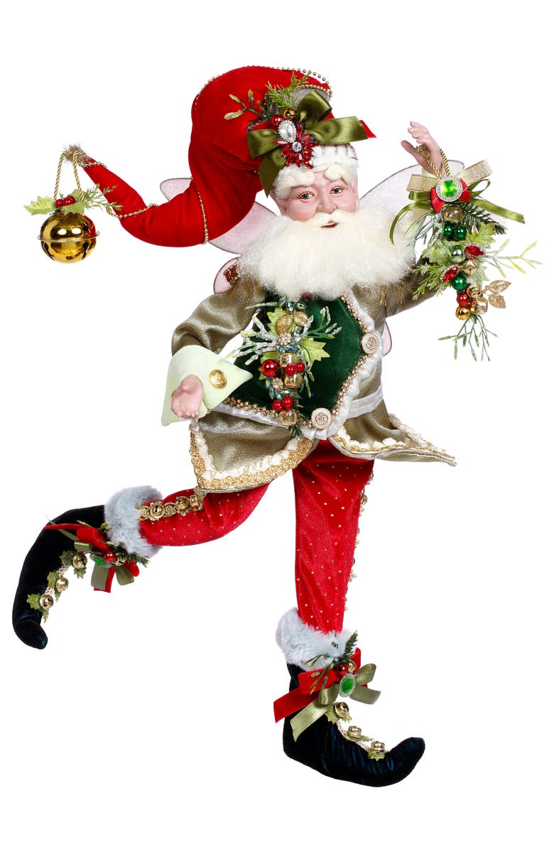 Mark Roberts Jingle Bells Fairy, Large, Main, color, Red