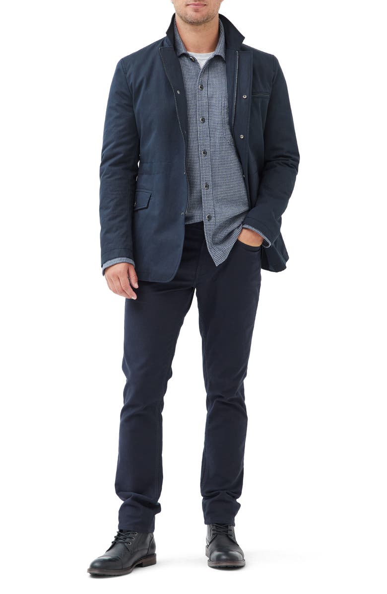 Rodd & Gunn Pentland Hills Puppytooth Flannel Button-Up Shirt, Alternate, color, 