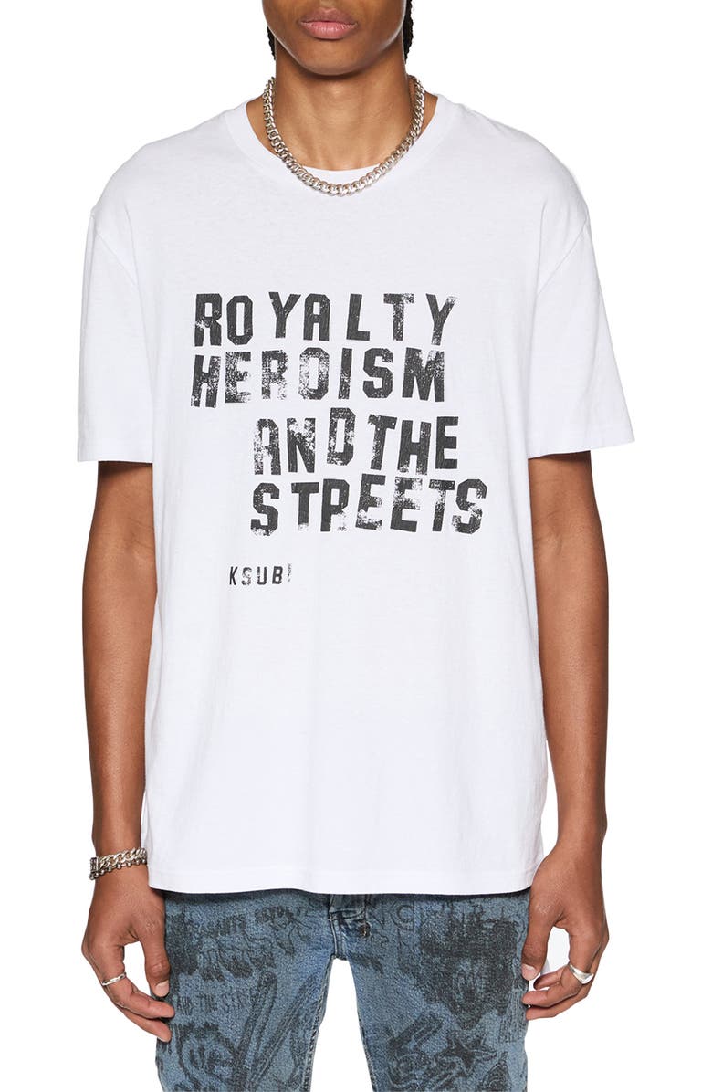 Ksubi Hero Kash Oversize Graphic T-Shirt, Main, color, 