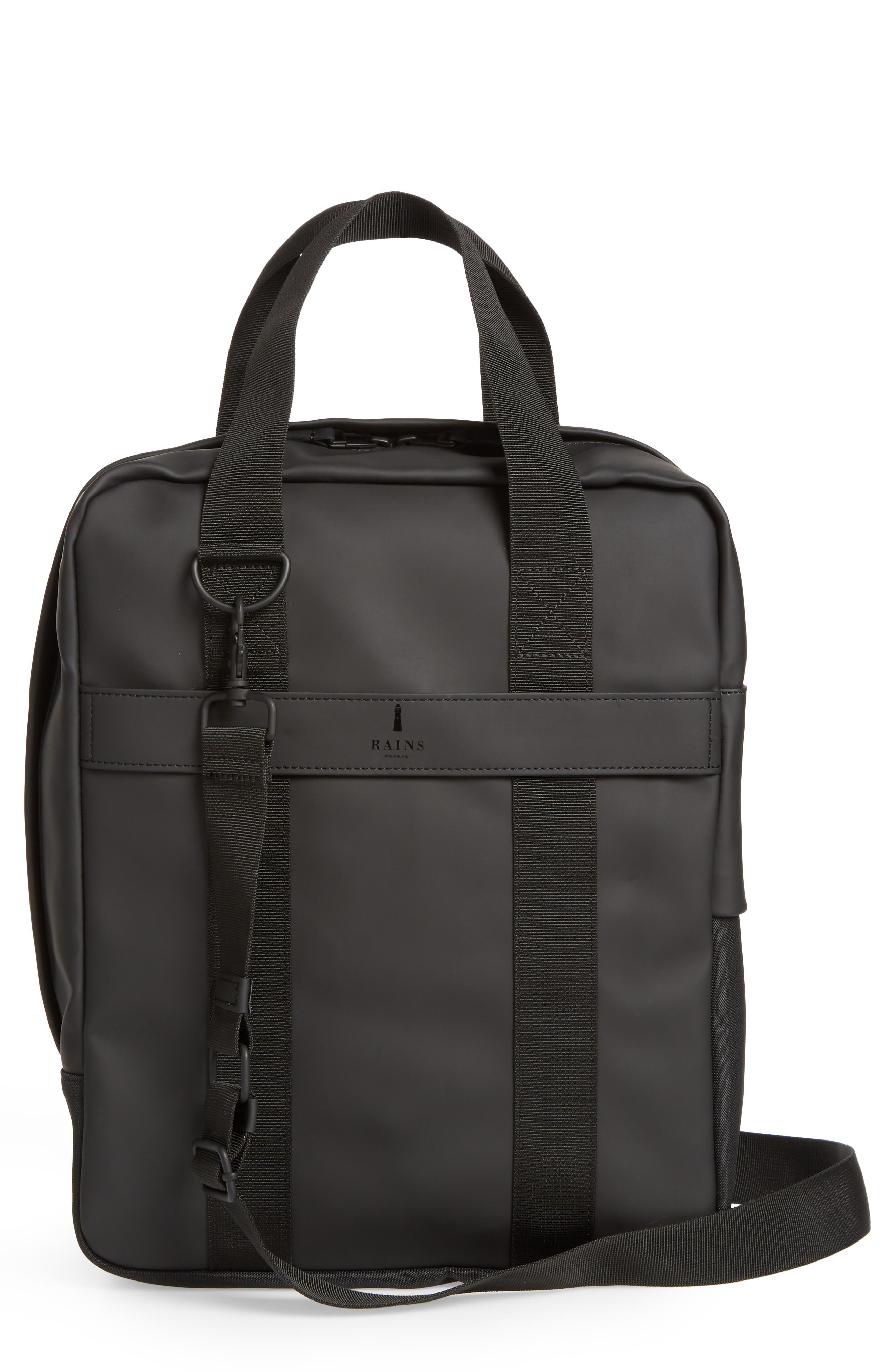 Rains Waterproof Utility Tote Bag, Main, color, 