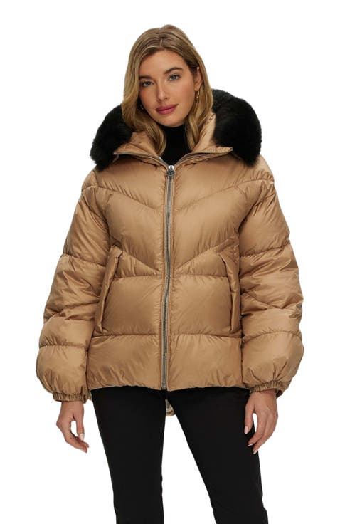 Apres-Ski High-Low Jacket With Toscana Detachable Trim