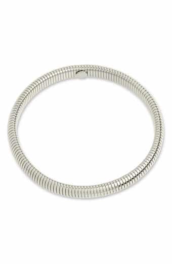Sterling Forever Nia Textured Stretch Bracelet