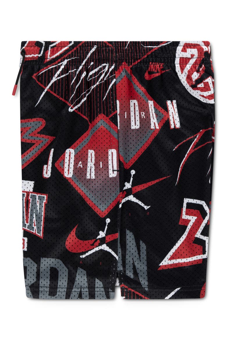 Kids' MJ Dynasty Mesh Basketball Shorts, Alternate, color, BLACK