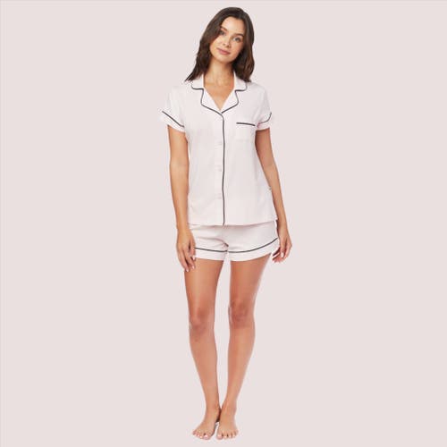 The Cat's Pajamas Pima Knit Short Pajama Set