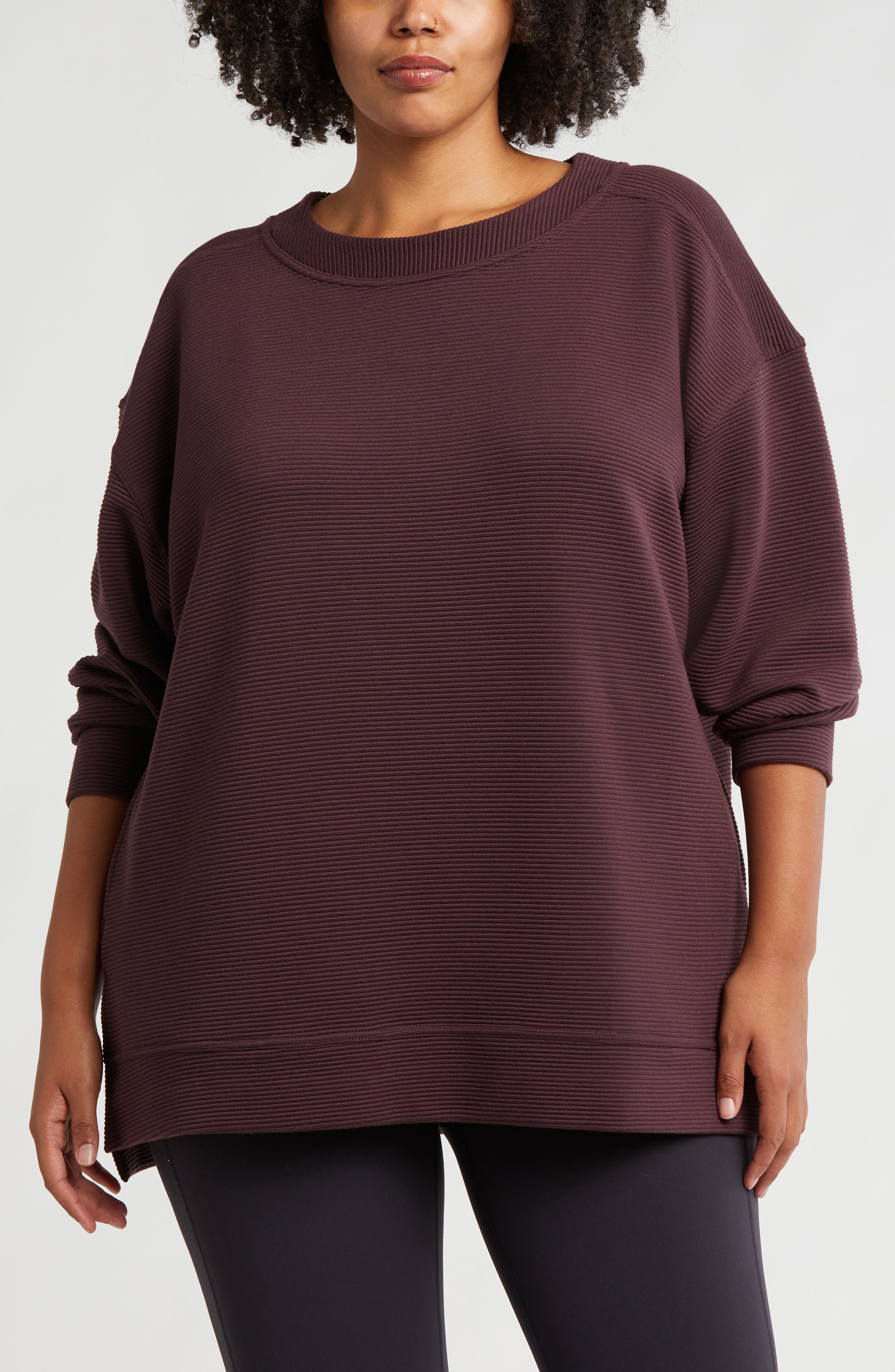 Kick Back Ottoman Knit Sweatshirt