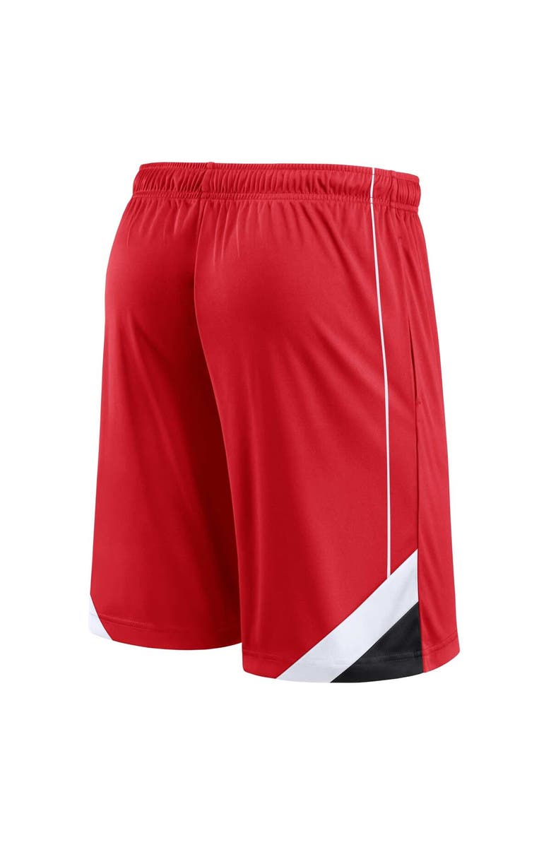 FANATICS Men's Fanatics Red Chicago Bulls Slice Shorts, Alternate, color, 