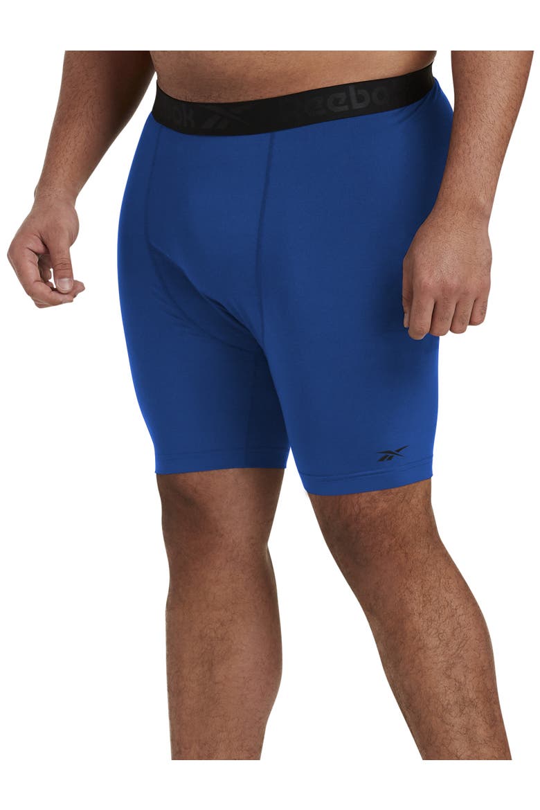 Big & Tall Speedwick Base Layer Shorts, Main, color, COBALT