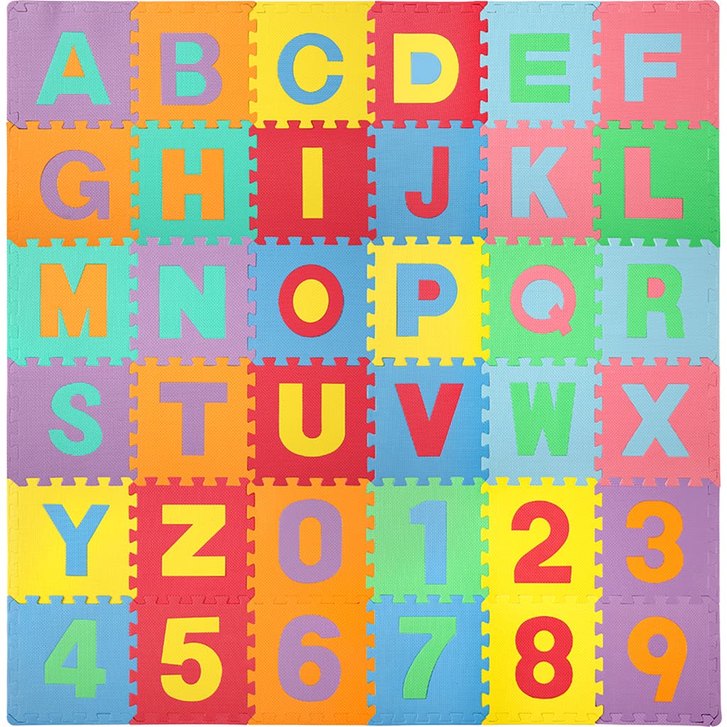 Easy Playhouse Soft Foam Floor Puzzle Tiles in Multicolored  product