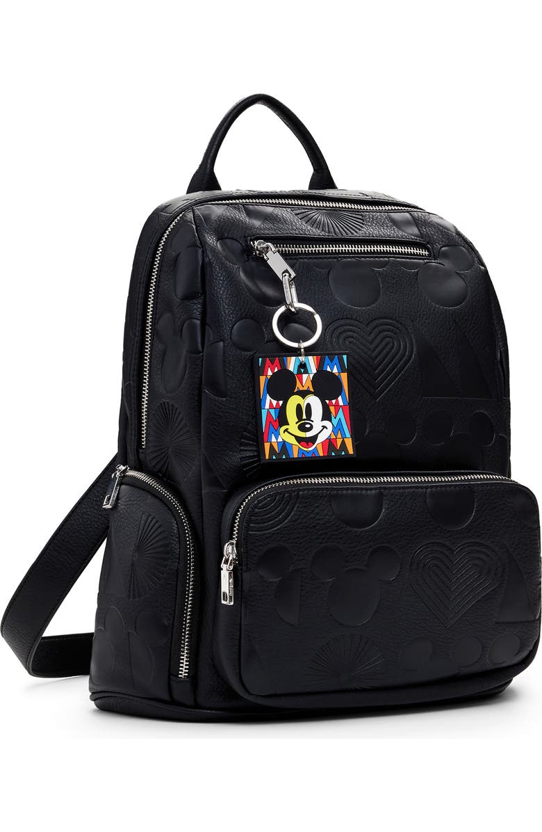 Desigual Mickey Mouse<sup>™</sup> Embossed Backpack, Alternate, color,
