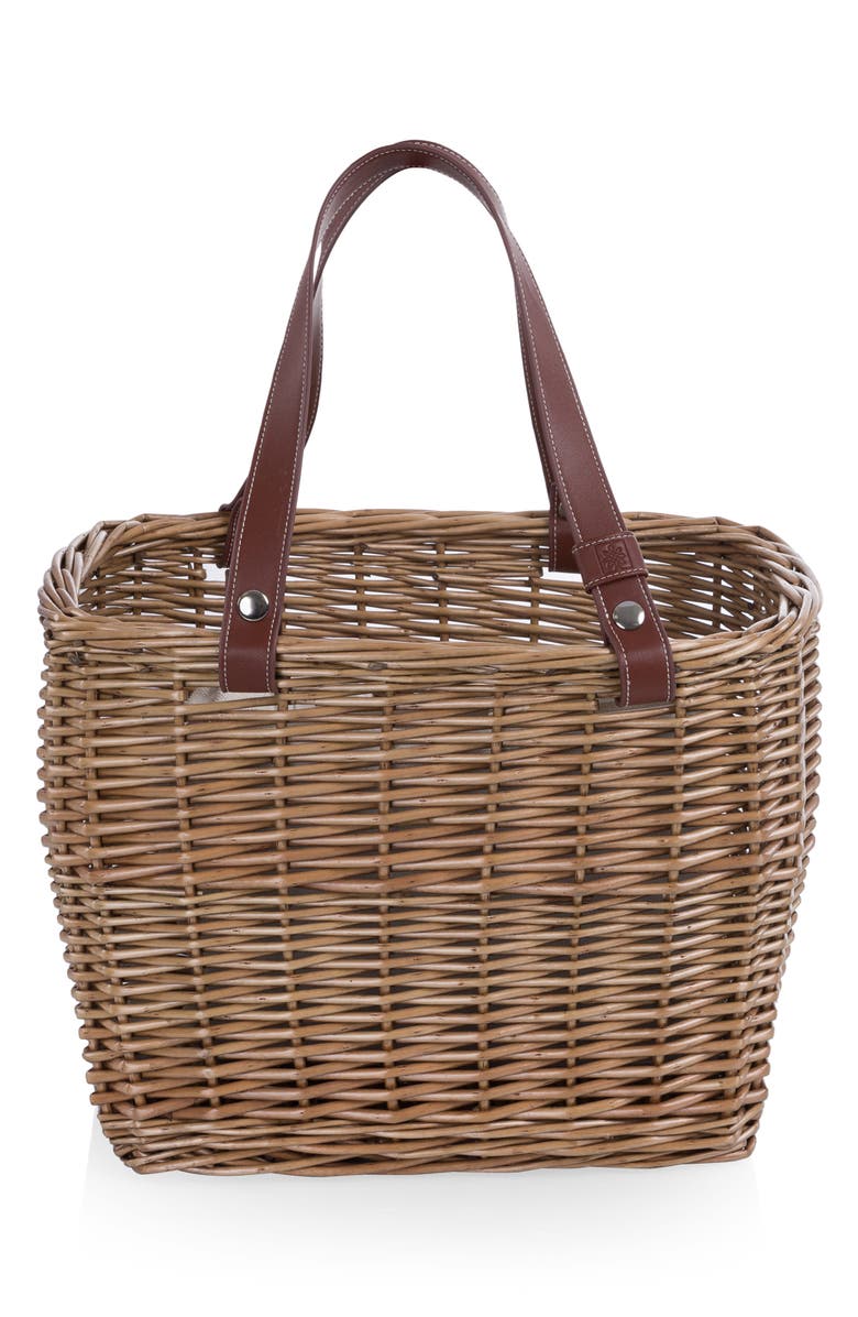 Picnic Time Terrabella Picnic Basket, Alternate, color, Beige