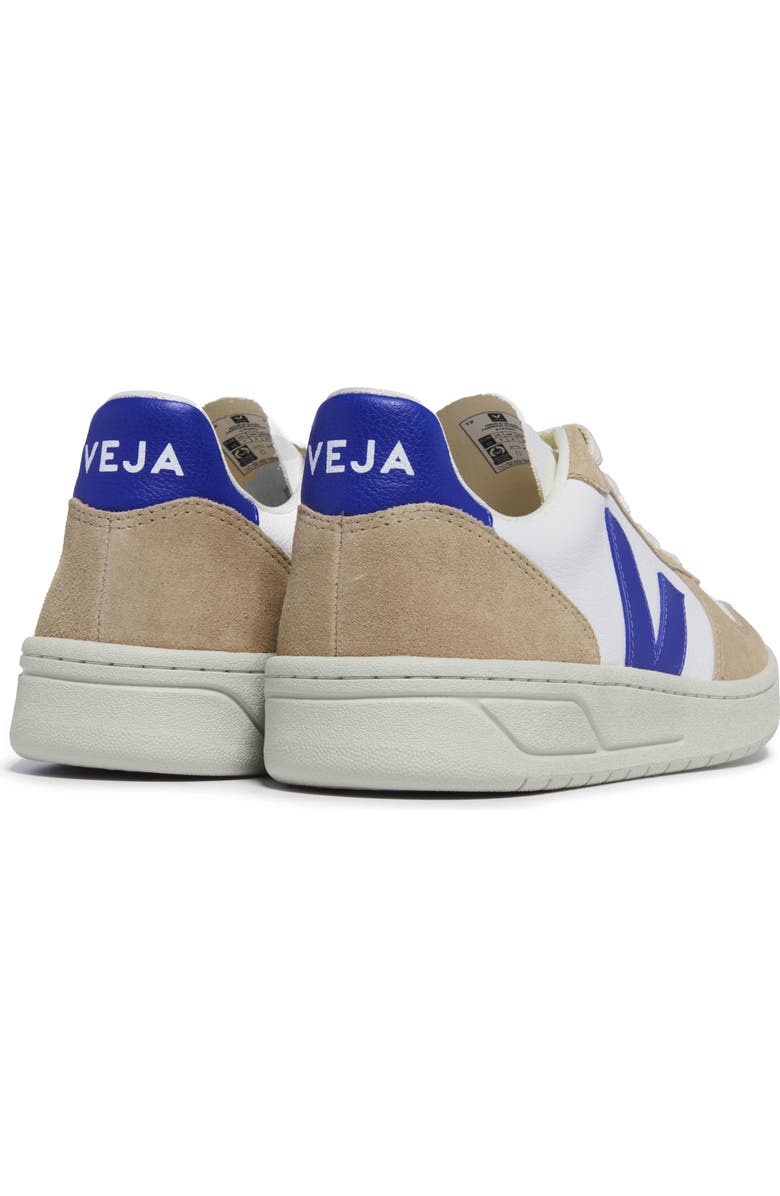 Veja V-10 Low Top Sneaker, Alternate, color, Extra White Paros Sahara
