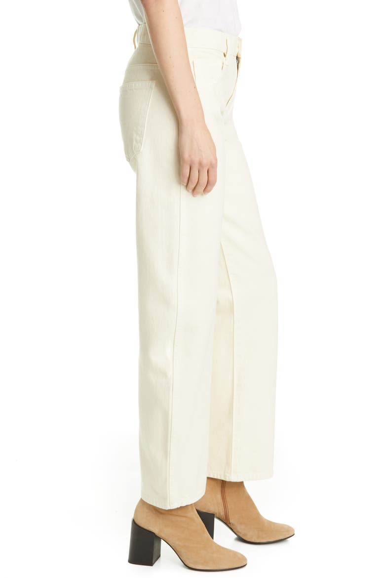 Kerrie Straight Leg Jeans, Alternate, color, IVORY RIGID