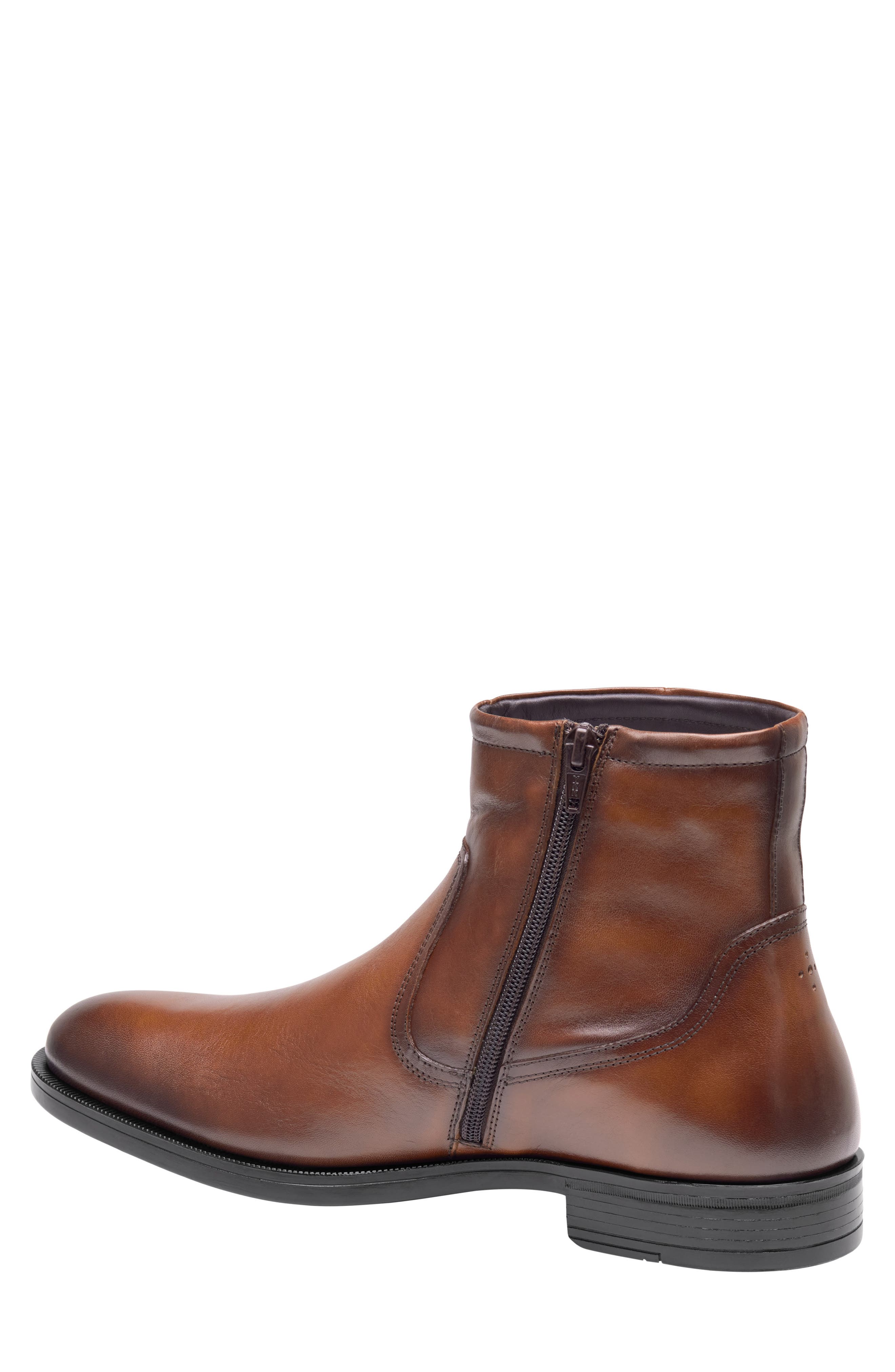 Conlin Inside Zip Boot, Alternate, color, TAN EUROPEAN FULL GRAIN